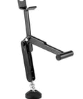 Heavy Duty Motorcycle Wheel Lift Stand For Front Or Rear Use, Track Day Ready, Foldable and portable, black metal