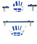 Paintless Dent Repair Tool Kit for Cars Hail Damage Remover and Dents Puller with metal bar and plastic tabs visible