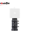Low Distortion 5 To 50mm C Mount Zoom Lens For Raspberry Pi HQ Camera IMX477 And ZowieCAM POV CS Mount front view with controls visible