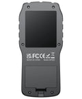Back view of Pinless Moisture Meter For Wood And Masonry, Non-Invasive Detector With LCD Display and Audible Alarm.