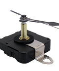 Replacement Jump Second Clock Movement HR1688-31 with 12mm hour shaft and 31mm total shaft length, side view of wall clock mechanism kit
