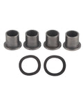 Heavy Duty King Pin Steering Knuckle Bushing Kit With Flanged Spindle Bushing Ready Drop Installation For Precedent Gas 2004 Plus Direct Swap Rock Solid Bronze Build. Four bronze bushings and two rubber o-rings.
