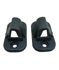 2 Pack Sun Visor Retainer Clips For Freightliner Cascadia 2009 Through 2020 And Freightliner M2 106 2008 Through 2022 Replacement Sunshade Clamp Supports, black ABS