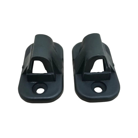 2 Pack Sun Visor Retainer Clips For Freightliner Cascadia 2009 Through 2020 And Freightliner M2 106 2008 Through 2022 Replacement Sunshade Clamp Supports, black ABS