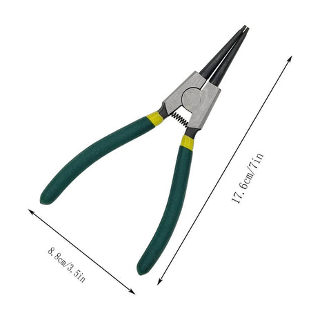 Heavy Duty Snap Ring Pliers Set For Internal And External Circlips Retaining Ring Removal And Installation Tool 7 Inch Pliers