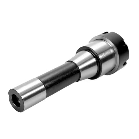 Rock Solid R8 ER32 Tool Holder 7/16 Inch Shank rugged design for CNC milling, featuring high hardness alloy and smooth taper.