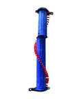 Replacement Brush Roll Bar With Long Tab For DC65 UP13 UP66 Animal 967040-01 Vacuum Cleaner Part, blue and red design, upright view.