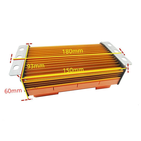 Beefy Universal 36V To 84V 2000W Brushless Sine Controller For E Bikes And Scooters Aluminum Alloy Housing dimensions