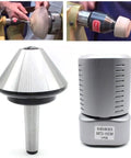 Bull Nose Live Center For Lathe MT3 Morse Taper 75 Degree Hollow Turning Alloy Steel Shaft