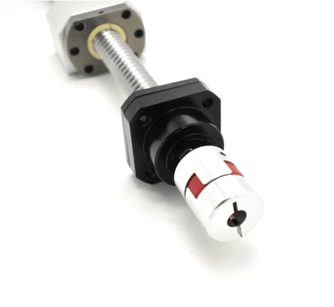 Heavy Duty FK12 Ball Screw Bearing Seat With FF12 End Support Unit For SFU1604 1605 1610 Ballscrew close-up view