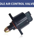 Badass Alloy Idle Speed Control Valve With Reinforced Sealing Washer To Eliminate Rough Idles Deliver Sweet Throttle Response And Cruise Easy On Long Highways Compatible With King Kong Automotive, side view