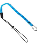 Beefy Safety Lanyard With Single Carabiner And Adjustable Loop End 7 Kg And 15 Lb Strength 52 Inch Length Aluminum Screw Lock Carabiner