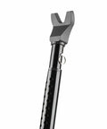 Door Security Bar 25 To 45 Inch Adjustable Heavy Duty Steel Security Stopper For Home Apartment Hotel Travel Black 1 Pack Removable Head