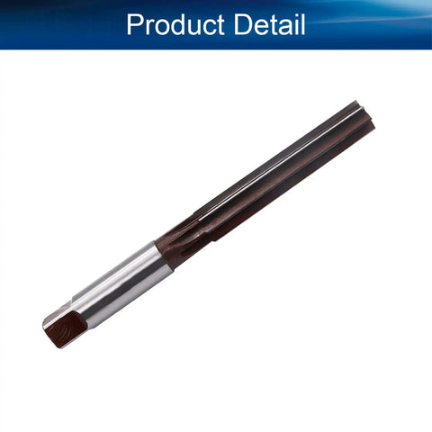 Chucking Reamer 18mm H8 9CrSi Alloy Tool Steel Lathe Milling Cutter With Straight Flutes And Round Shank For Bore Drilling