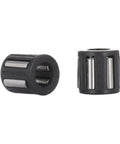 Pro Grade 10 Pack Needle Roller Bearings With Rugged Nylon Cage And Factory Grease For Silky Smooth Roll And Heavy Load Capacity Across Assorted Inner Dimensions For Daily Garage Use, two needle rollers.
