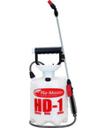 Portable 1 Gallon Heavy Duty Sprayer With Easy Fill Funnel Top, Reinforced Braided Hose, Comfortable Pump Handle, Lawn Garden Landscaping