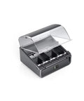 Cfs 4X Multi Color Printing Add On Kit With Built In Filament Storage Compatible With Hi K2 Plus 3D Printer, open view showing four spool compartments.