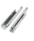 Real Deal Under Mount Single Extension Drawer Slide With Hidden Bottom Track Smooth Gliding Cabinet Hardware For Pro Shop Cabinets, L300mm metal slides.