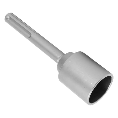 Heavy Duty Forged Steel T Post Driver With 5 Pin Shank Universal Fit For Standard T Posts And Shallow Steel Posts Hand Post Pounder Hammer Drill Attachment For Fence Building And Quick Durable Post Driving