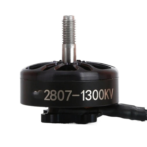 7 Inch FPV Racing Drone Motors Pack With Brushless Outrunner 1300KV Options, close-up view of 2807 model with aluminum housing