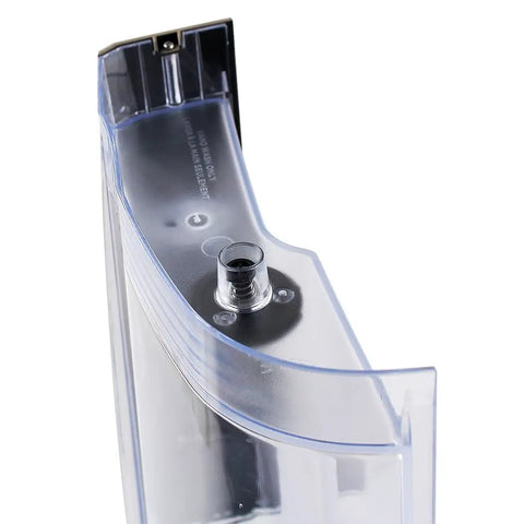 Close-up side view of Brushed Gold 75 Oz Water Reservoir With Lid for Keurig K-Elite K90 Coffee Maker Replacement Part