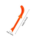 Woodworking Push Block Safety Push Stick With PP Handle, Portable Carpenter Tool For Table Saw Accessories, Orange, Lightweight Grip
