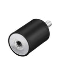 Heavy Duty M8 Rubber Mounts Vibration Isolators For Motors Generators Compressors Pumps And Garage Gear 30x40mm Damping Blocks