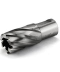 Annular cutter, 7/8 in diameter, 1 in cutting depth, 3/4 Weldon shank, HSS