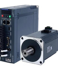EtherCAT A6 1000W Servo Motor Kit Plug And Play Includes Driver 3000 RPM 3.18 Nm Torque Brake shown with driver and cables