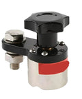Heavy Duty 200A Magnetic Welding Ground Clamp With Switchoff Adjustable Rare Earth Magnet, close-up view with black knob and steel base.