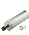 High Speed CNC Milling Spindle Motor 2.2kW ER20 Water Cooled 24000 RPM 400 Hz shown with a connection plug
