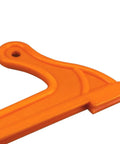 Heavy Duty Push Block And Push Stick Set For Router Table Woodworking Tools Safe Hand Guard With Durable Grips Orange Detail