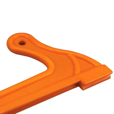 Heavy Duty Push Block And Push Stick Set For Router Table Woodworking Tools Safe Hand Guard With Durable Grips Orange Detail