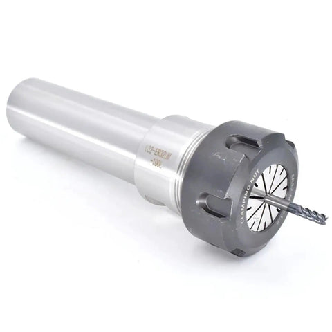 Precision C16 ER16 Tool Extension Bar For Milling Machine With Zero Point Eight Micron Tolerance and Heavy Duty Construction for deep cuts.