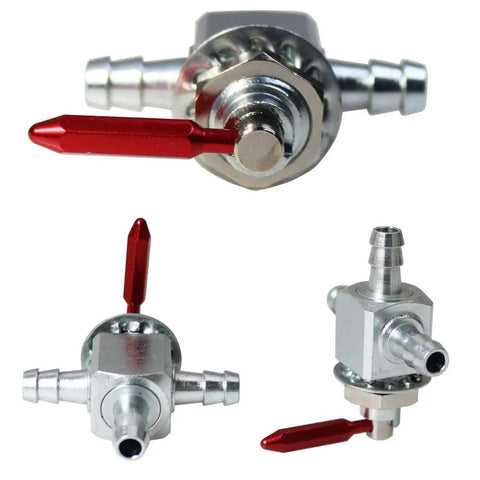 Beast Two Way Inline Fuel Cutoff Valve With One Quarter Inch Barb Fittings And Filter Kit for Scag Lawn Boy Toro Husqvarna Poulan