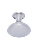 Round Cabinet Knob 1.18-Inch Satin Nickel 10 Pack With 1-Inch And 1.5-Inch Mounting Screws Fits Most Cabinets Easy DIY Upgrade Durable Metal