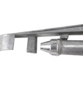Close-up of 1.5 Inch Zinc Alloy Rotary Sprinkler nozzle for Farm, Lawn And Garden with durable metal construction, side view