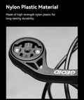 Nylon plastic Out Front Bike Computer Mount For Roadies Universal Front Mount Fits Garmin Wahoo Bryton Magene with durability