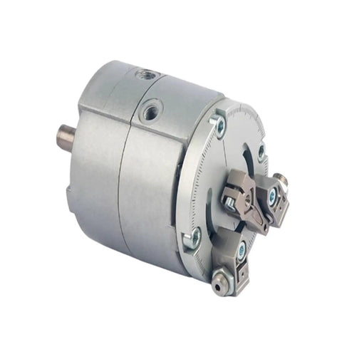 Rotary Pneumatic Actuator DRVS-12-180-P 12mm Bore for Precise 180 Degree Swing, showing smooth metal design.
