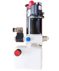 Heavy Duty 800W 24V DC Hydraulic Power Unit Set With Gear Pump For Electric Stacker And Pallet Truck, compact motor with pump.