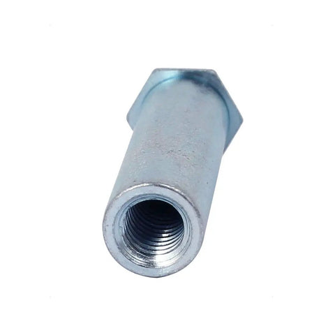 Killer Zinc Plated M6 Self Clinching Standoffs Hex Head Blind Nut Bolts 30mm Carbon Steel showing threaded interior.