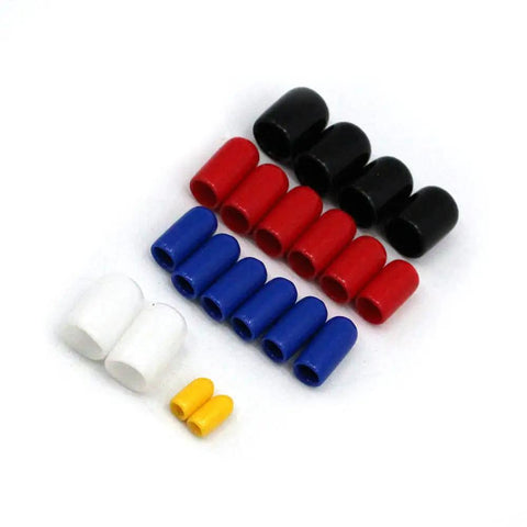 20 Piece Assorted Vacuum Line Caps Kit for Chevy Engines, One Eighth, Three Sixteenths, One Quarter, Three Eighths, Five Sixteenths Inch Caps