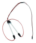 Underglow LED Light Strip Tubes For One Tenth Scale RC Cars Chassis Underbody Kit Purple with wiring connectors