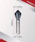 ColumPRO TiAlN cobalt single-end countersink bit, 1/2 in shank, 82-degree angle