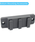 All In One Replacement Parts Kit For Retractable Baby Gates In Grey Extra Wide Gate Full Set bottom mounting accessory