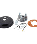 3-Bolt Steering Wheel Adapter For 1969-1994 GM Cars With Standard Bolt Pattern Includes Cover, Spring, Spacer, Plunger, Lead Wire