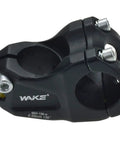 50mm Mountain Bike Stem with 31.8 Bar Clamp and 30 Degree Rise, 1 1/8 Steerer, CNC 6061 T6 Aluminum, Four Bolt Clamp