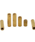 Built Tough Brass Female Female Standoff Spacers M2 Threaded Circuit Board Hardware Kit displaying gold-plated brass spacers.