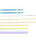 Fabric Loop Tube Turner Sewing Tool For DIY Crafting And Garment Making, Handy Threading Device For Hand Knitting And Craft Projects, Plastic And Metal Materials, Versatile Reliable Beginner Friendly Go To Helper, set of 7