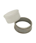 Beefy Heavy Duty Outboard Drive Shaft Collar And Maintenance Kit For Marine Motors 115 To 300 HP Fits 1991 And Later 2 Stroke And 4 Stroke Outboards Water Pump Included showing metal collar and plastic cap